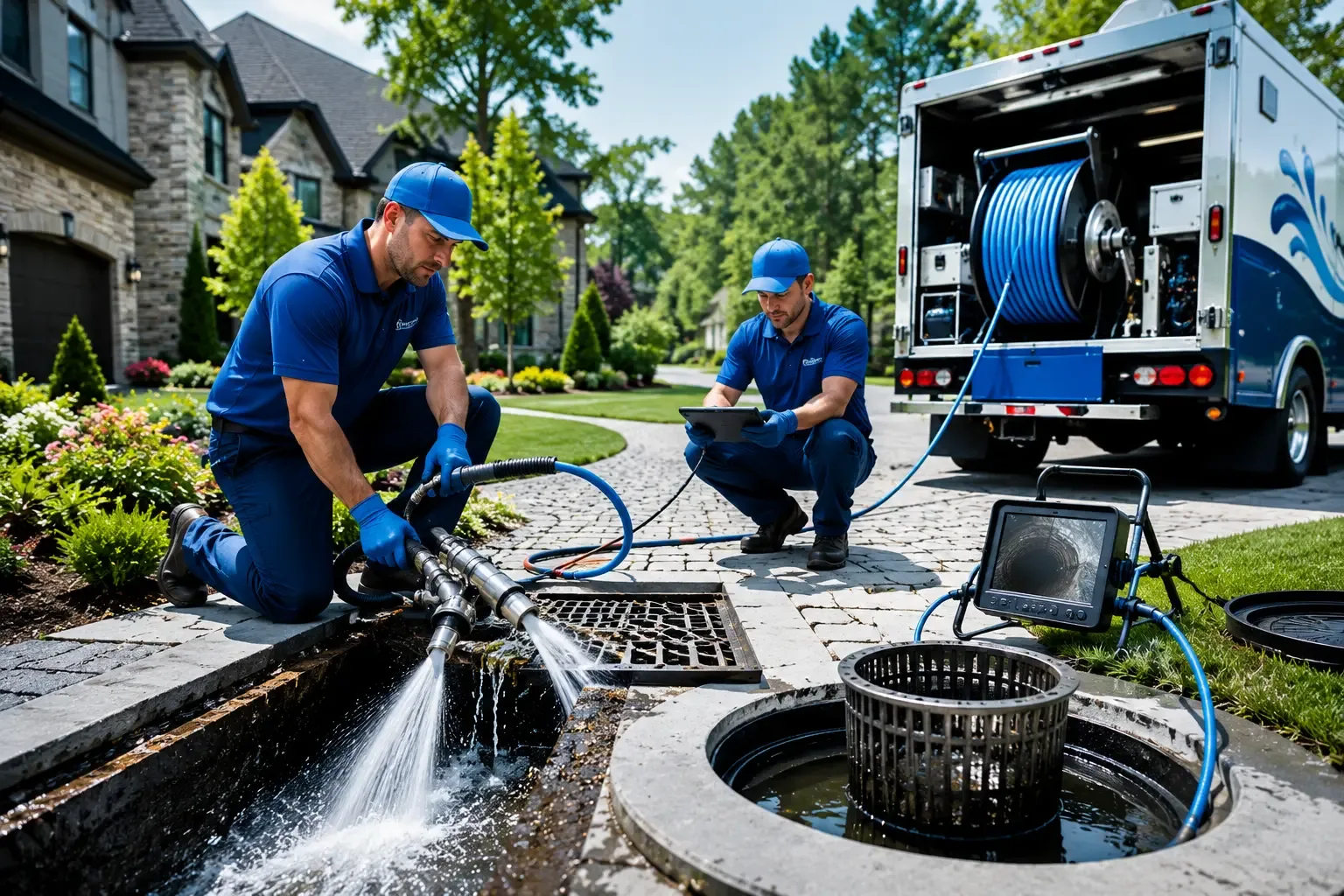 Local outdoor drain cleaning professionals in Hugheston, WV